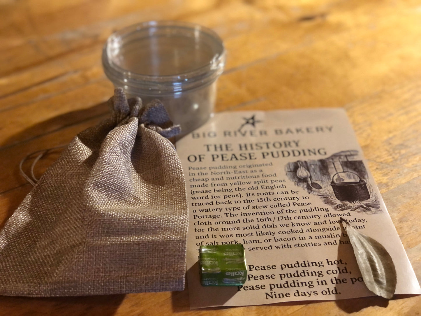 Big River Bakery Pease Pudding Kit